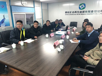 集團領(lǐng)導(dǎo)會同航天六院、航天六院十一所（京）調(diào)研灞橋生活垃圾無害化處理項目